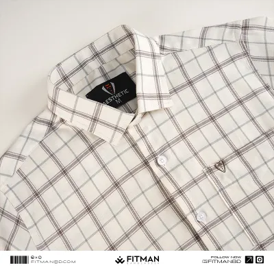 Men’s Tailored Full Sleeve Check Shirt(Enormous)